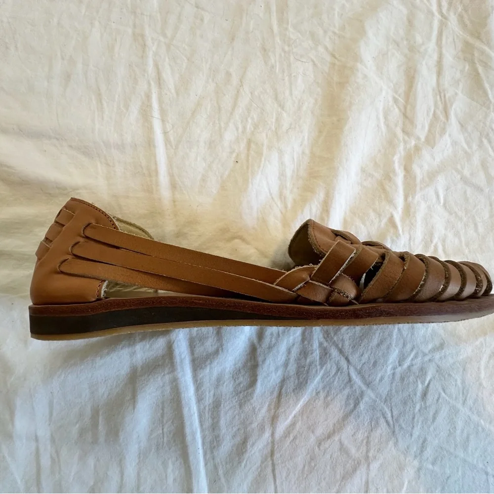 NISOLO | Women's Huarache Sandal, Almond Size 6.5 - Picture 5 of 9